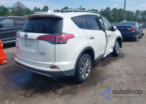 2018 Toyota Rav4 Limited/Se/Platinum z USA, uszkodzony, nr VIN JTMDFREV2JJ256404